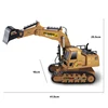 1:18 RC Truck Engineering Car 680 Rotation Digging Soil With Sound Effect Simulation Remote Control Excavator Tractor Car Toy 6