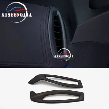 

For Toyota CHR C-HR 18-19 Peach Wood Grain Front Dashboard Panel Air Vent outlet Decorate Cover Trim