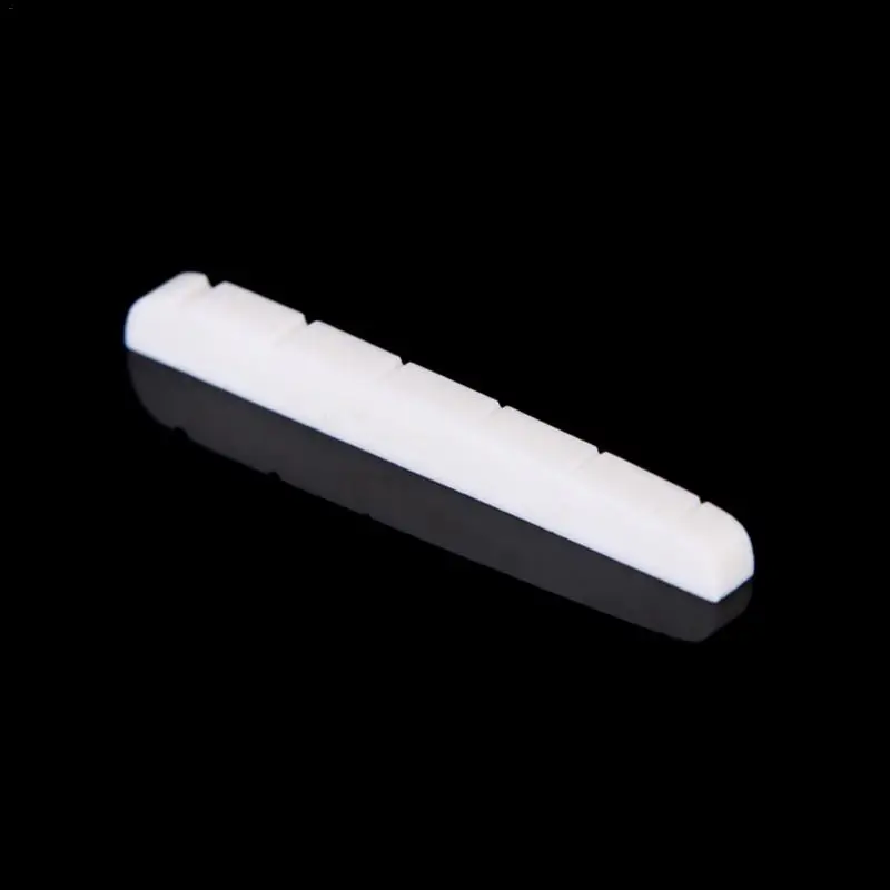 42mm/1.65inBlank Bone Nut Handmade For LP Folk Classical Electric Acoustic Guitar 42*3.5*5.3mm (1.65 * 0.14* 0.21in) /4.6MM | Спорт и