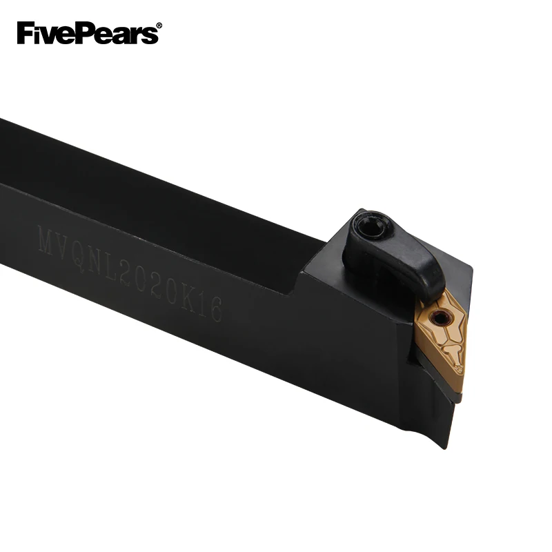 

FivePears MVQNR/L/2020K/2525M/3232P16 Toolholder External Turning Tool Holder CNC Lathe Arbor