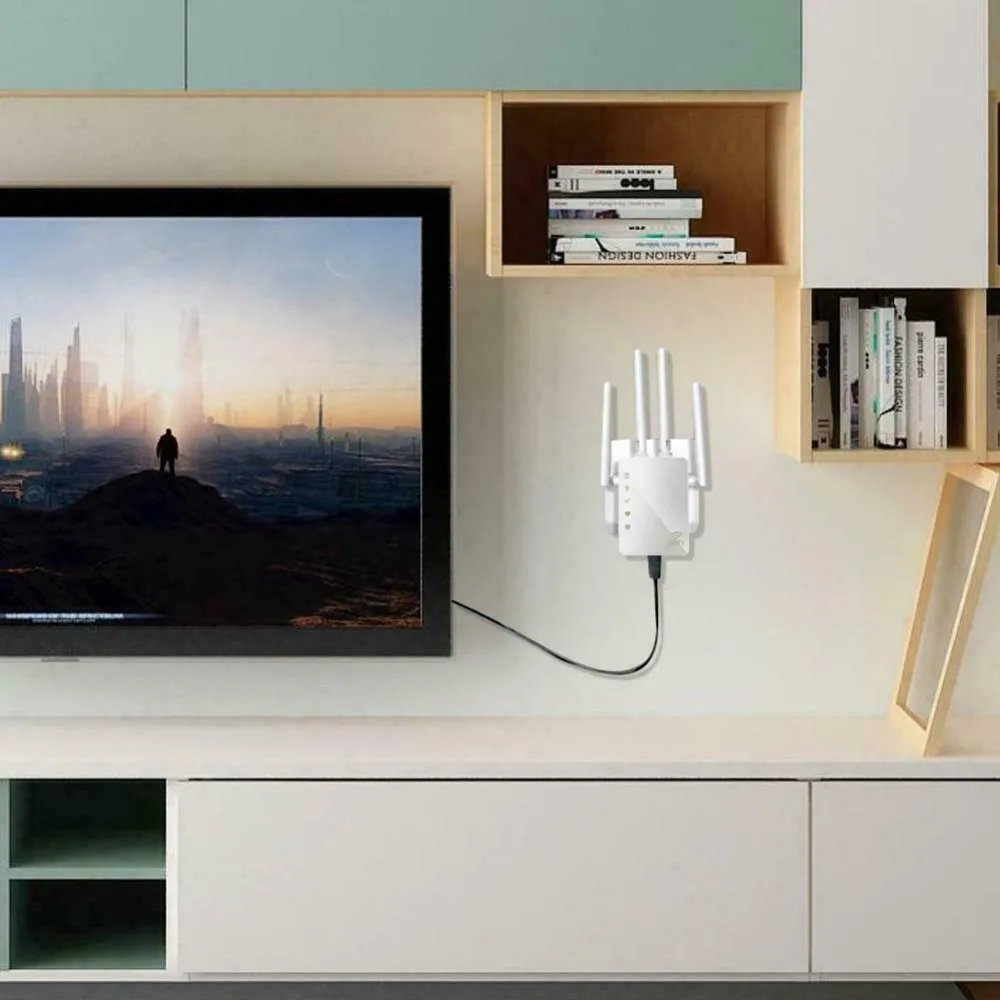 AC1200 wifi ретранслятор, 2,4G и 5G 1200 Мбит/с маршрутизатор беспроводной расширитель диапазона