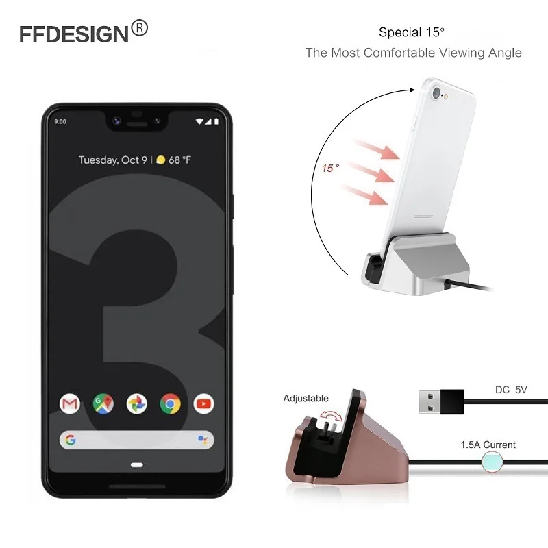 Usb Cable Phone Charger Dock Station Charging For Google Pixel 3a Usb Cable Phone Charger Dock Station