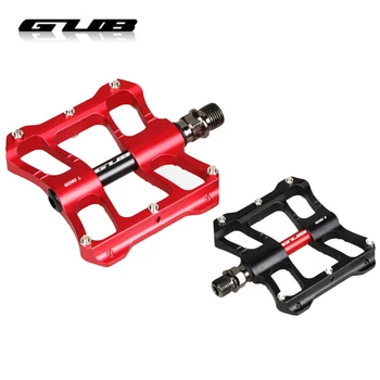 

GUB Mountain Bicycle Pedals Ultralight DU+Bearing MTB pedales bicicleta Anti-slip Aluminum Alloy MTB Cycling Pedals Bike Parts