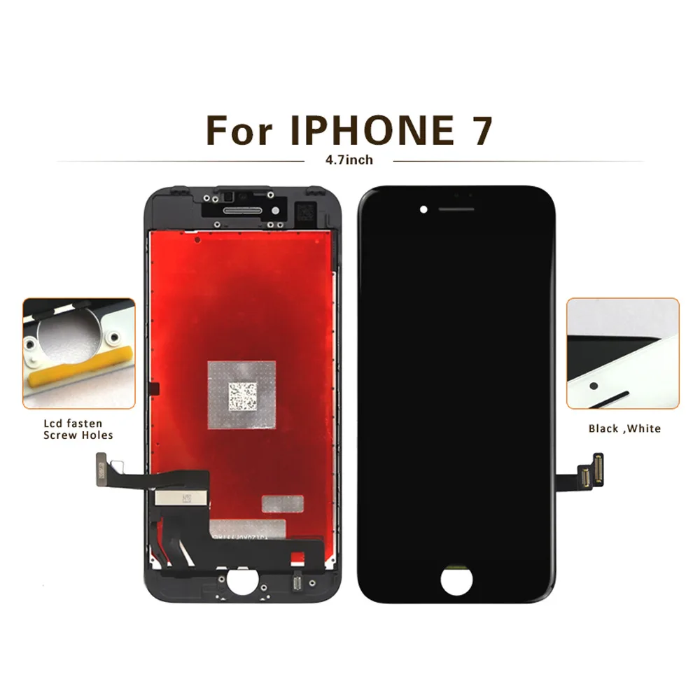 

Grade AAA+++ LCD Display For iPhone 7 Touch Screen Replacement Screen Digitizer Assembly for iPhone 7 LCD Screen No Dead Pixel