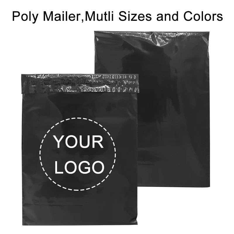 50pcs/Lot Plastic Mailer Envelope Bags Courier Bag Poly Shipping Mailing Colorful Packaging Parcel Storage Custom Logo Brand Bag
