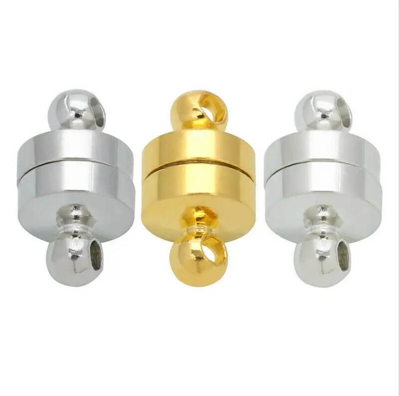 

Wholesale 10pcs/lot 11x6mm Strong Magnetic Clasps for DIY Necklace Bracelet Jewelry Making Findings