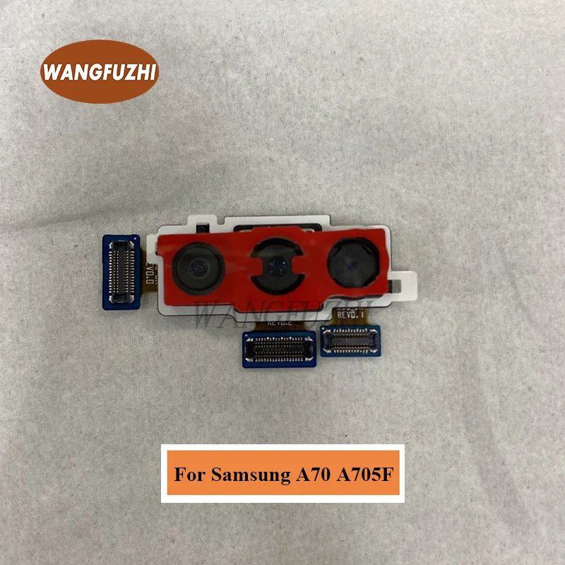 

WANGFUZHI Original Back Rear Camera Module For Samsung Galaxy A70 A705F A71 A715F Replacement Part With/Without Tools
