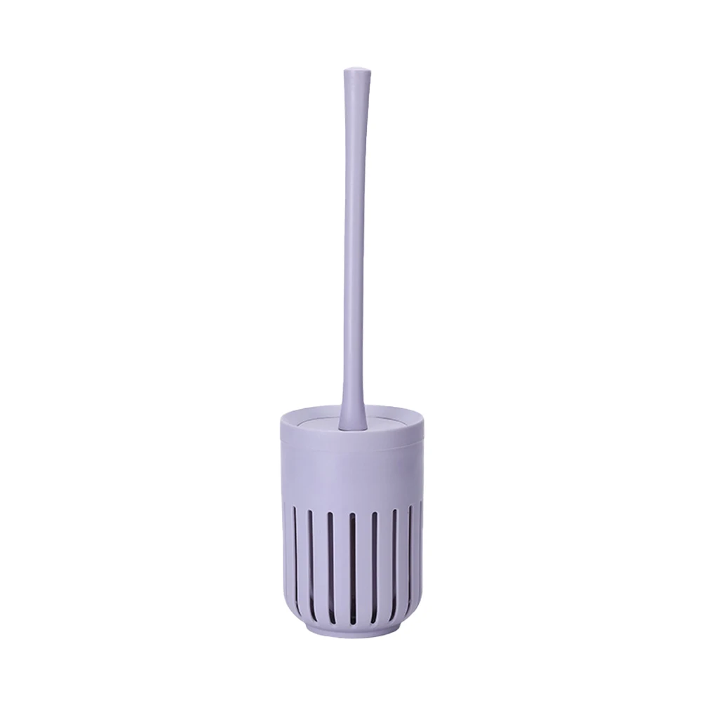 

1 PC Toilet Brush Kit Modern Punch Free Plastic Long Handle Toilet Brush for Home