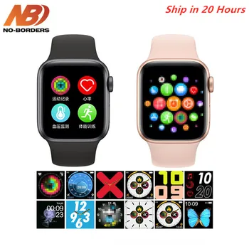 

IWO 13 T500 Smartwatch Series 5 Bluetooth Call 44mm Heart Rate Monitor Blood Pressure Smart Watch for Apple Android PK IWO Max