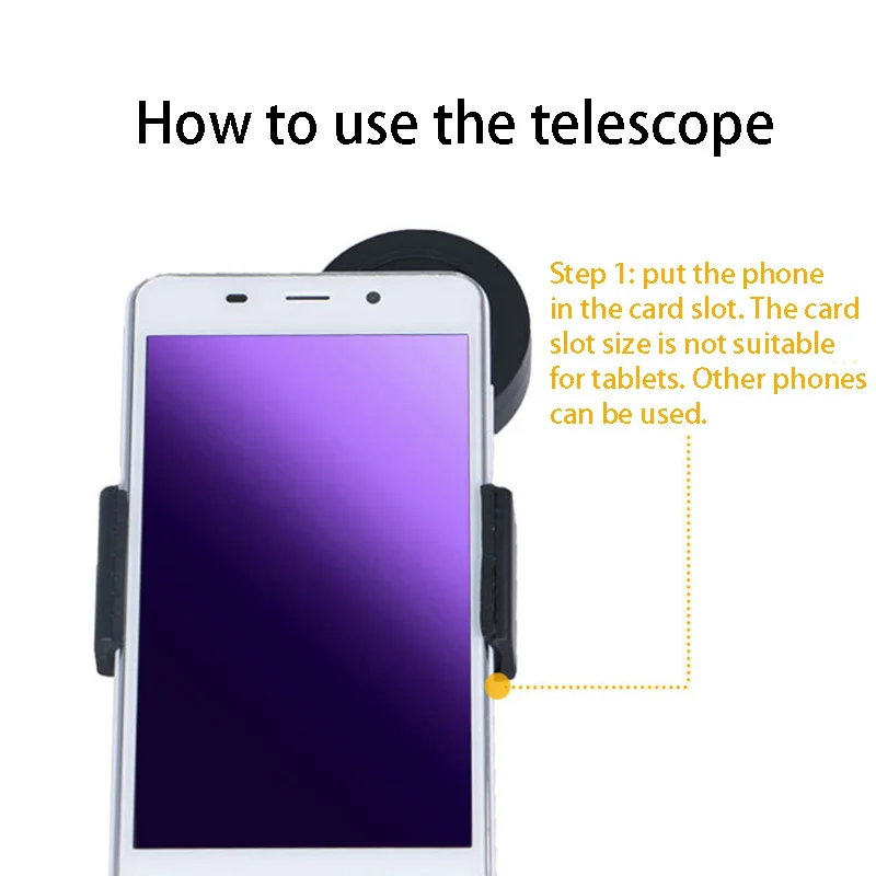 16x15 Монокуляр Телескоп объектив держатель телефона универсальный для Iphone Xiaomi Монокуляр телескоп с высоким увеличением HD зум держатель
