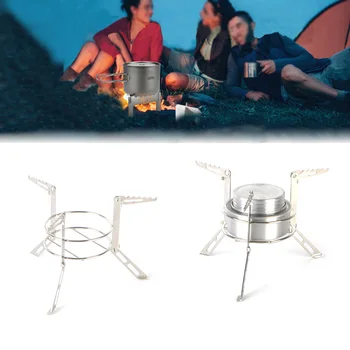 

Set Alcohol Stove Stativ Kit Aluminium Burner Edelstahl Silber Stainless Steel