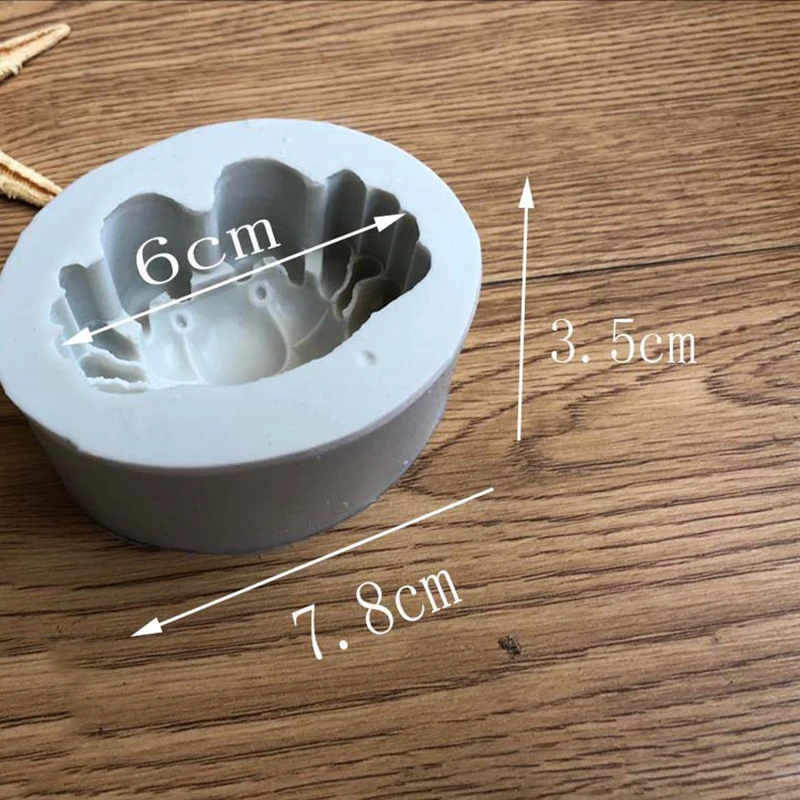 Силиконовые помадные формы форма для выпечки Луна 3D DIYChocolate Mousse формы для выпечки украшения формы для выпечки Инструменты - Цвет: 5