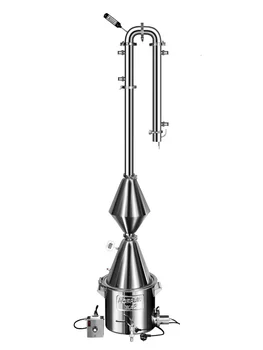 

Distiller moonshine machine column type with reflux kind fever "absolute X's тэном, cone stainless 20 30 40 50 60 L.