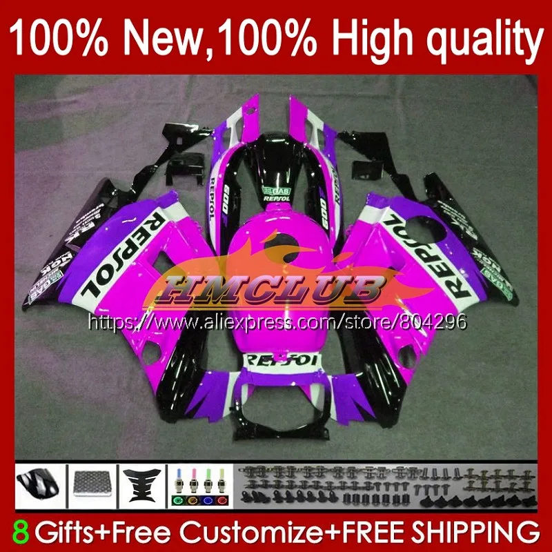 Комплект + бак для HONDA CBR600 F3 CBR 600 CC FS 600F3 23No.163 CBR600F3 95 96 97 Repsol rose 98 CBR600FS 1995 1996 1997 1998
