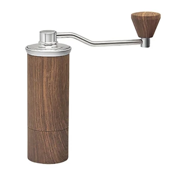 

Aluminum Manual Coffee Grinder Stainless Steel Burr Grinder Conical Coffe Bean Miller Manual Coffee Milling Machine