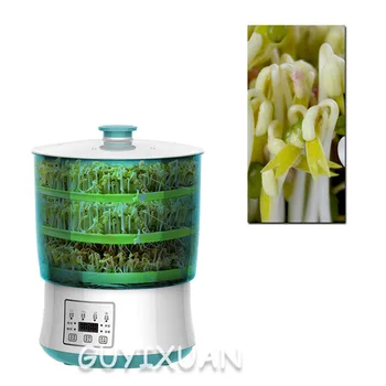

Intelligent automatic multi-function large-capacity natto seedling machine small double-layer household bean sprout machine