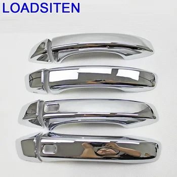 

Modified Auto Automovil Chromium Door Handle Exterior Decoration Protecter Covers Trim Accessory 18 19 FOR Morris Garages MG RX8