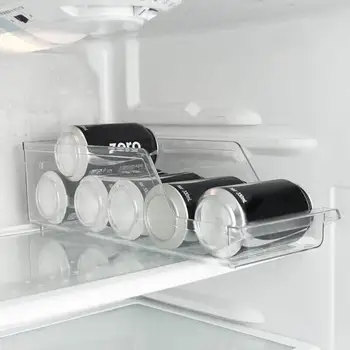 

Refrigerator Beverage Storage Box Environmentally Friendly Transparent Compartment Kitchen Food Container Refrigerator Storage