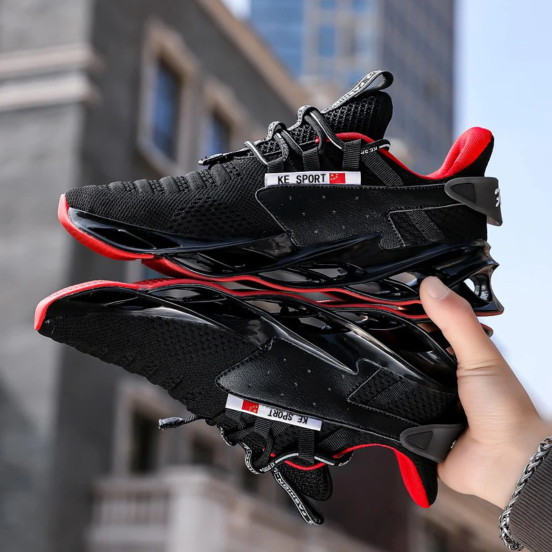 

Hot breathable men's jogging shoes mesh breathable sports shoes running shoes men's outdoor walking shoes Zapatillas Hombre Depo