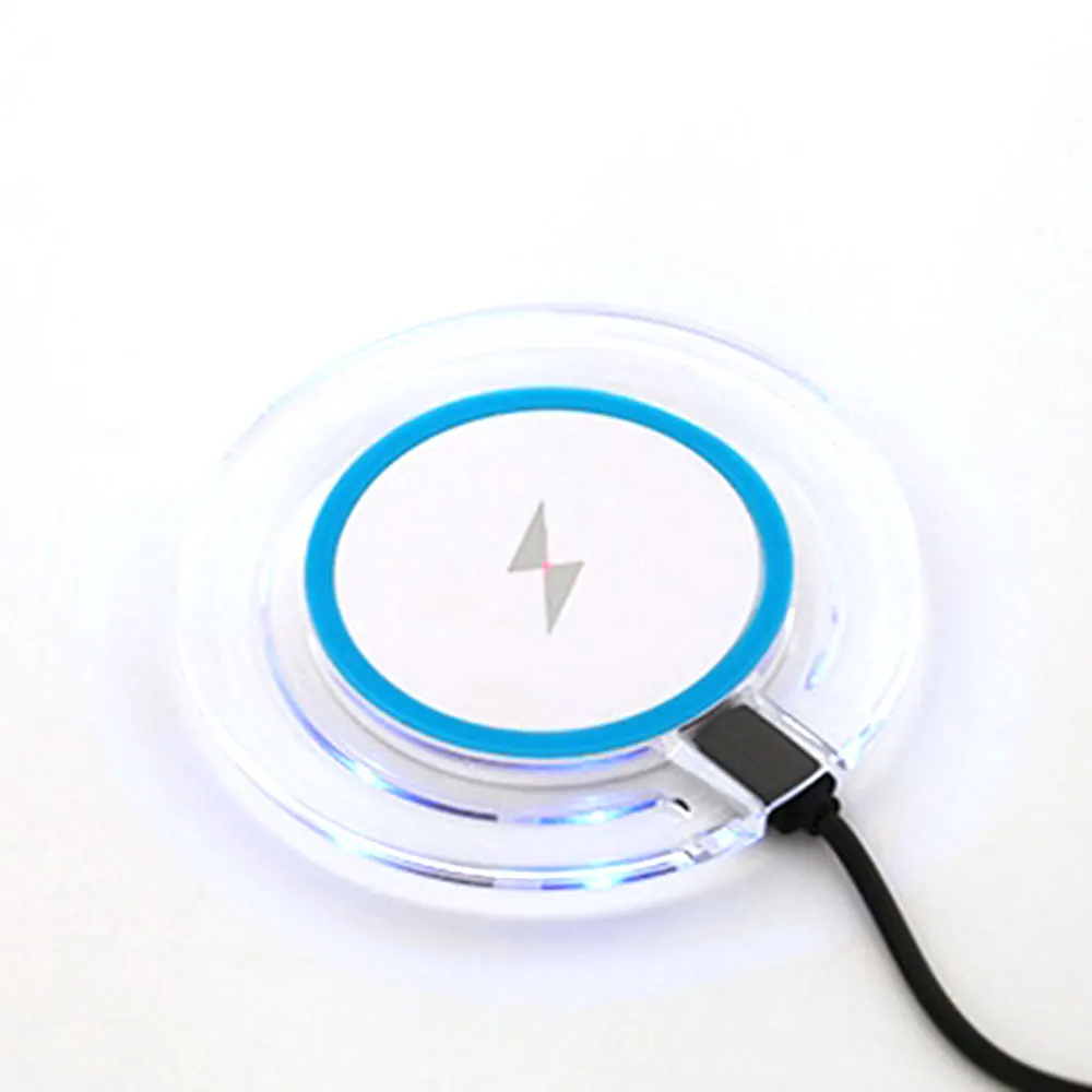 Беспроводное зарядное устройство Универсальный приемник Qi зарядный адаптер