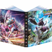 240 pièces Album Pokemon Jeu Porte-Carte Liant D'anime de Bande Dessinée Carte Livre Dossier Chargé Liste Collection Enfants Garçon Jouet Cadeau
