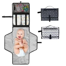 Водонепроницаемый пеленальный коврик, туристический коврик для пеленок, портативный детский подгузник, коврик для пеленок, складной мешок для подгузников