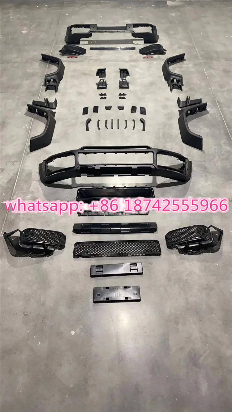 G класс W464 W463A g500 g63 to B стиль обвес для W464 W463A g350 g500 g63 to B Стиль бамперы спойлер капот совок крылья