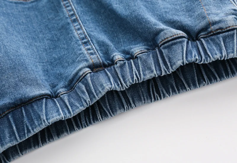 Katoofely2019 Summer New Style Childrenswear BOY'S Children INS Washing Soft Pure Cotton Denim Shorts