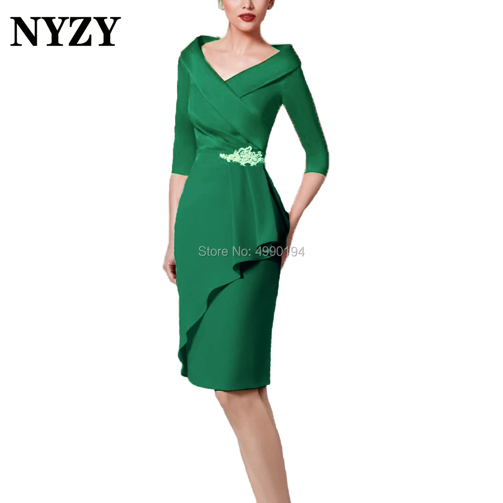 green mother of the groom dresses