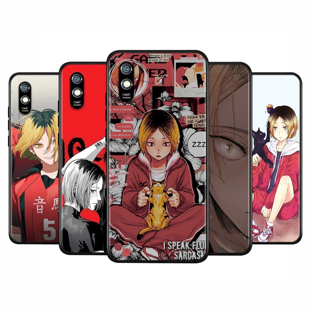 Чехол для телефона Kozume Kenma Haikyuu Xiaomi Redmi 10X 9 9T 9C 8 7 6 Pro 9AT 9A 8A 7A 6A S2 GO 5 5A 4X Plus | Мобильные