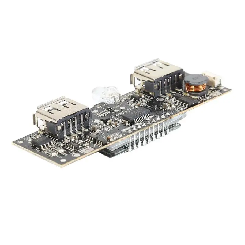 Двойной USB PCB BMS ЖК дисплей мобильный внешний аккумулятор аксессуары 18650 зарядное
