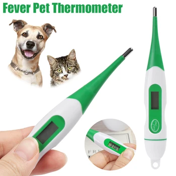 

1Pc Digital Thermometer for Pet Dogs Cats Pig Animals Electronic Thermometer Professional Medical Tools Veterinary Supplies 2020