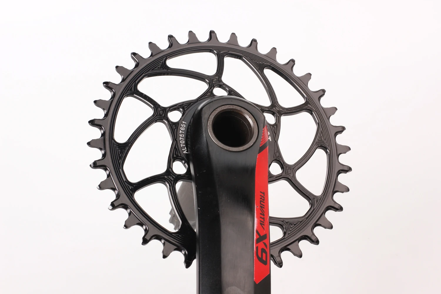 Каменная круглая цепь 6 мм смещение для SRAM gxp X9 X0 XX1 X01 eagle 28t 30t 32 34 36 38T прямое Крепление велосипедная Звездочка зубная пластина 6 мм