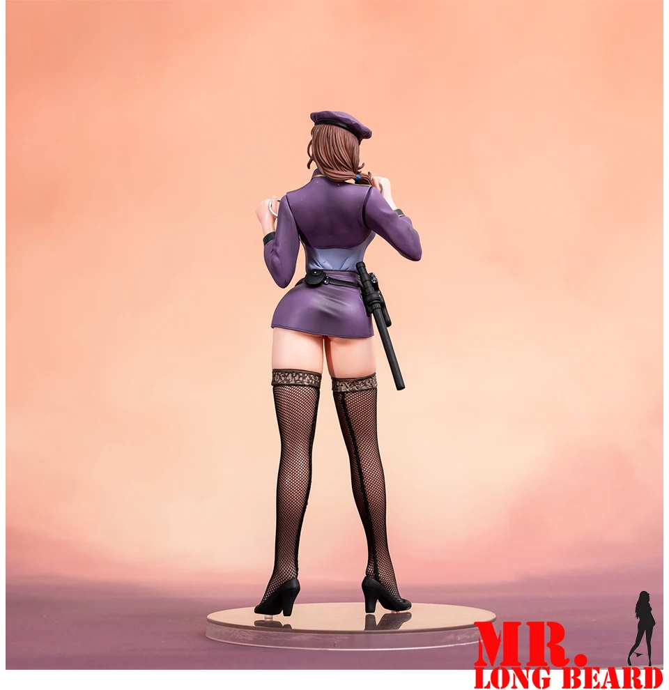 A+ Policewoman не сексуальная фигурка героя из японского аниме ПВХ Фигурки для взрослых игрушки Аниме Фигурки игрушки