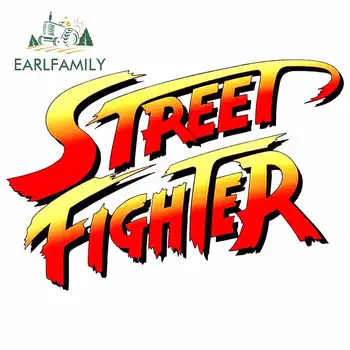 

EARLFAMILY 13cm X 8.9cm for File Street Fighter Funny Car Stickers and Decal DIY Occlusion Scratch Scratch-proof Body for Car