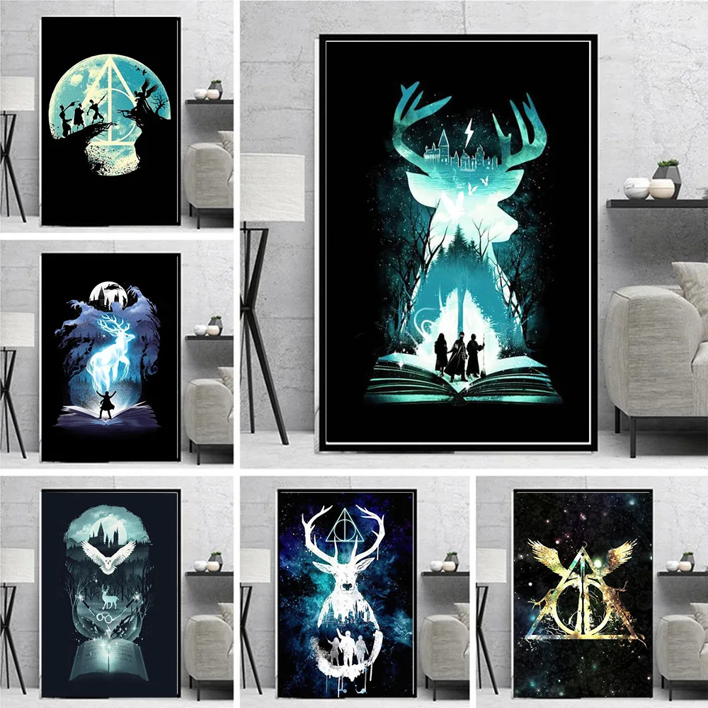 Buy Harry Potter Magic Canvas Art at Best Prices