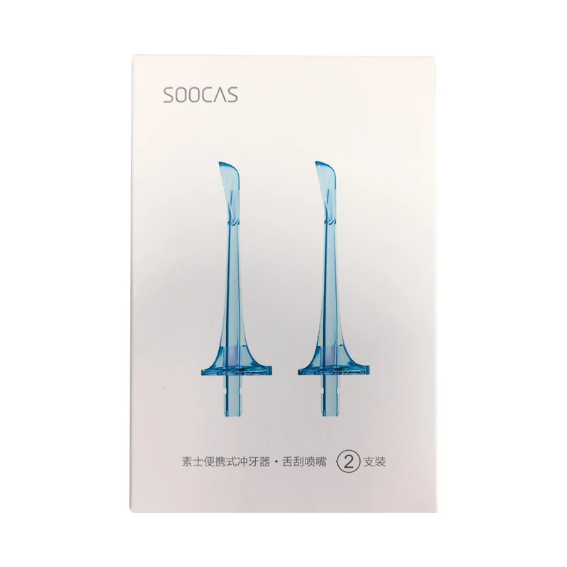 Xiaomi SOOCAS W3 Портативный 2 шт./компл. водный Flosser выхлопные трубы зубы ирригатор полости рта Стандартный тип от Xiaomi Youpin