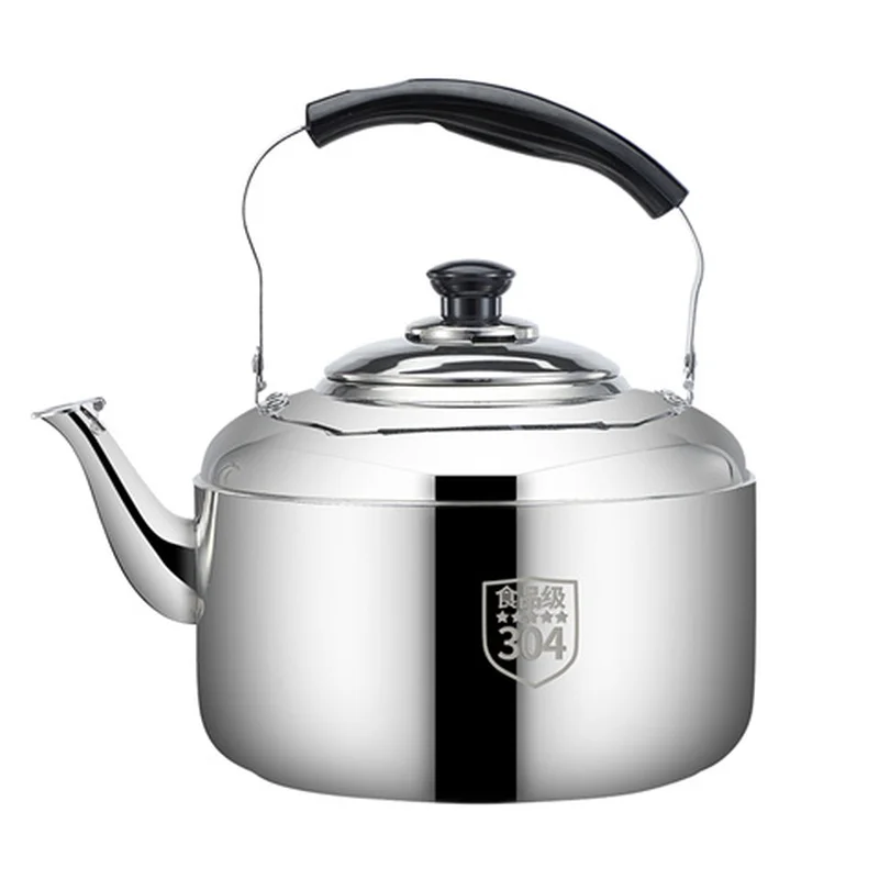 Stainless Steel Large Capacity Kettle Thickening Sound Gas Cooker Teapot Home Camping Kitchen | Дом и сад
