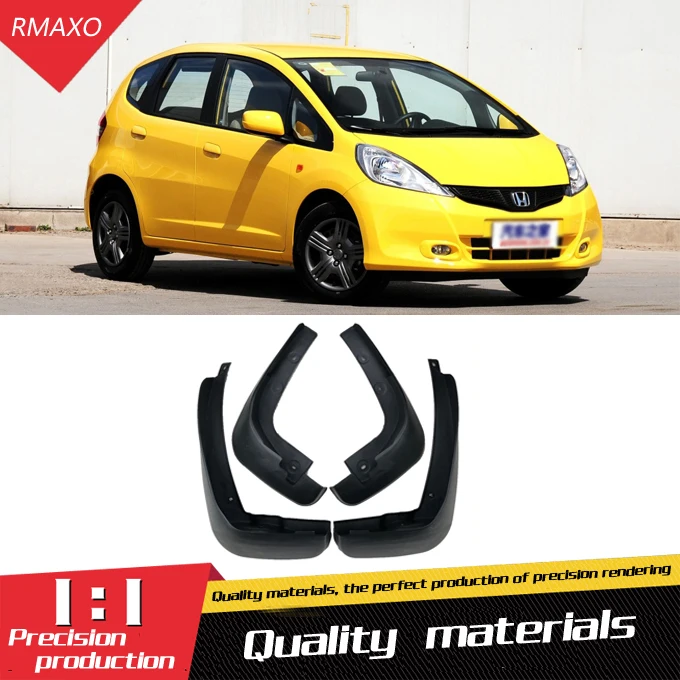 Для Honda JAZZ 2011-2013 Брызговики передние с цветом и задние брызговики крыло брызговиков модифицированные специальные