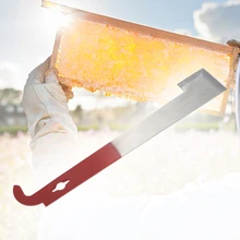 Инструмент пчеловода из нержавеющей стали J Крюк Инструмент рамка в виде пчелиного улья подъемник и скребок пчеловодства оборудование