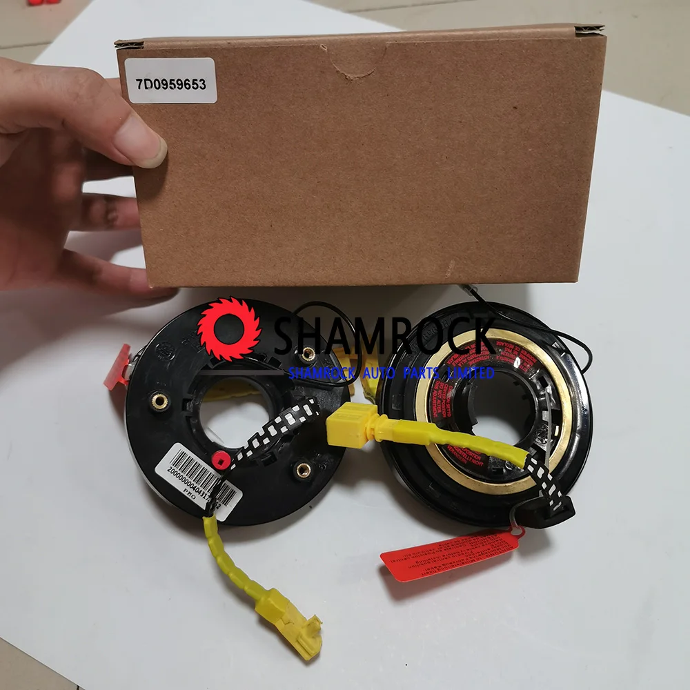 Скользящая круглая Катушка пружины OEM 7D0959653 E/1H0959653 E VVW транспортер венто CADDY GOLF Lupo Passat SSEAT AROSA CORDOBA INCA TOLEDO