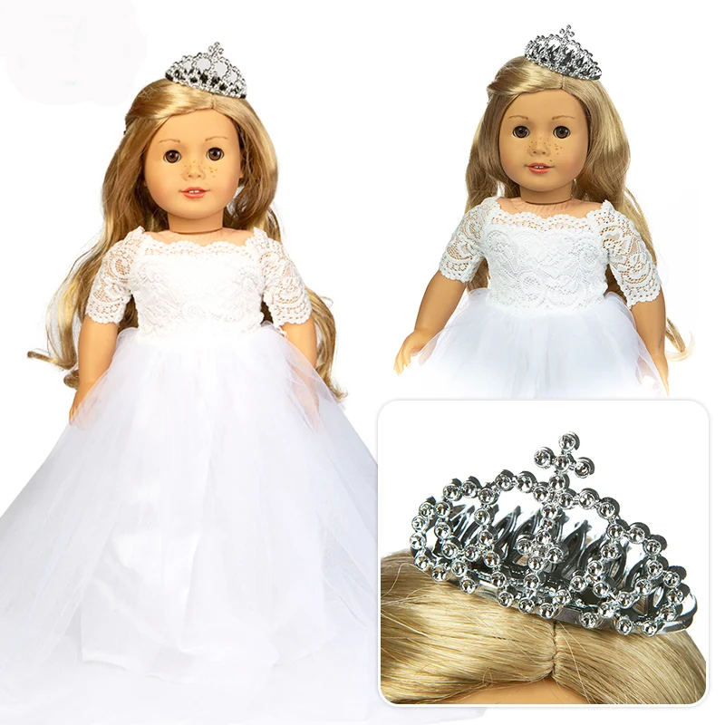 wedding dress for american girl doll