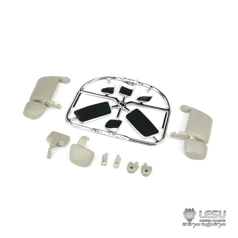 LESU ABS зеркало заднего вида DIY 1/14 Tamiya R620 470 RC Трактор модель грузовика TH05105 | Игрушки
