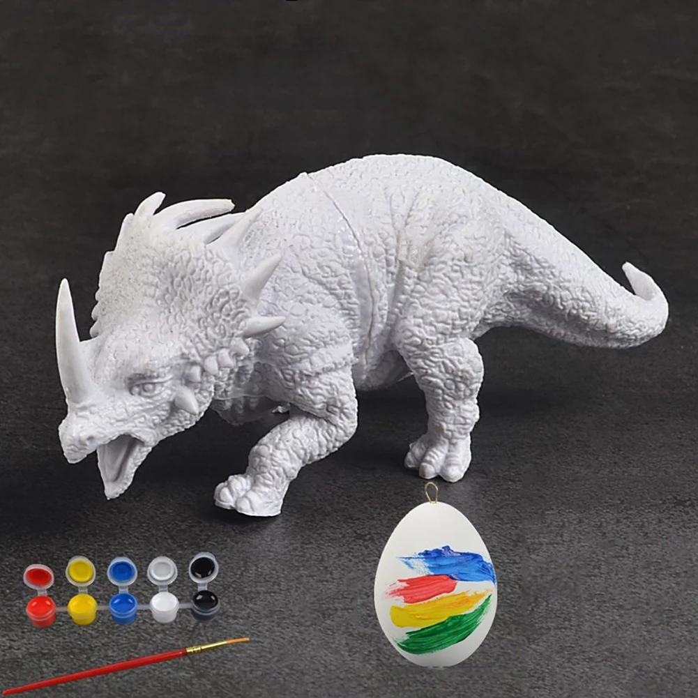 3D фигурки динозавров, модель, сделай сам, рисунок граффити, ручная работа, обучающая игрушка для детей