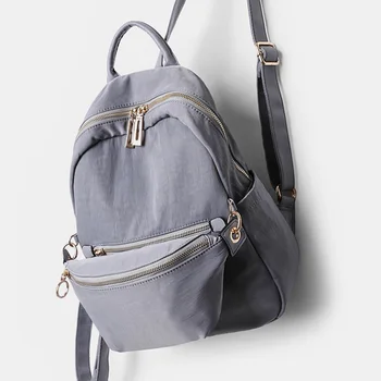 

New Backpack Women Nylon Waterproof School Bag for Girls Large Capacity Travel Backpack Bolsa Feminina Shoulder Bag