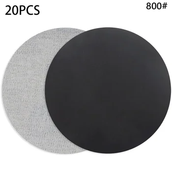 

20pcs Sanding Discs 150mm Waterproof Hook & Loop Sandpaper 600-10000 Grit