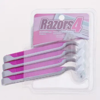 

4pcs Women Shaver 3 Layer Blades and 1pc Razor machine Lady Razor