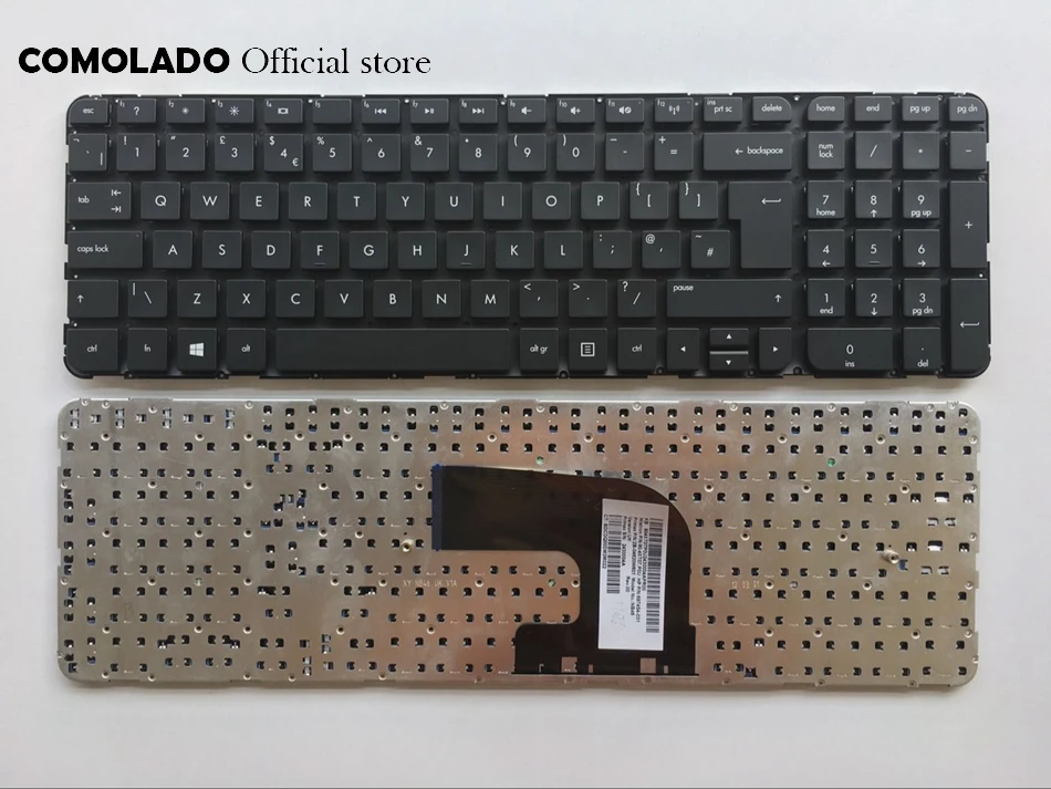 UK Клавиатура для HP Pavilion DV6 7000 серии 7100 7200 7001TX 7002TX 7002 7029 7031 черный|Клавиатуры замены|