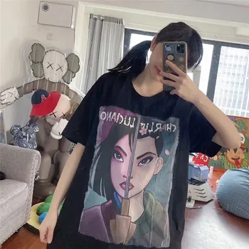 

Summer Style Charlie Luciano Short Sleeve T-Shirt Men Women 1:1 Best Quality Tees Charlie Luciano T Shirt Mens harajuku