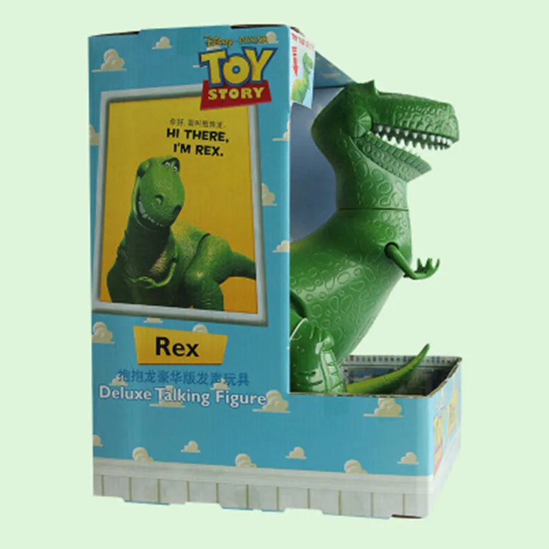 

Toy Story Rex Woody Jessie Buzz Lightyear Fork Spring Dog Sound Making Talking CHILDREN'S Toy
